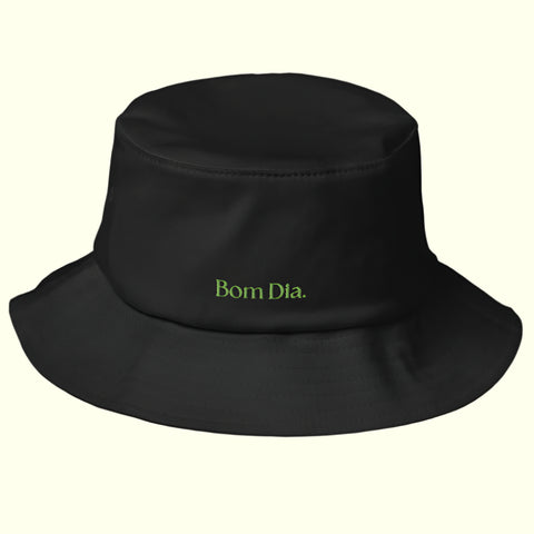 SIGNATURE BUCKET HAT - BLACK/GREEN