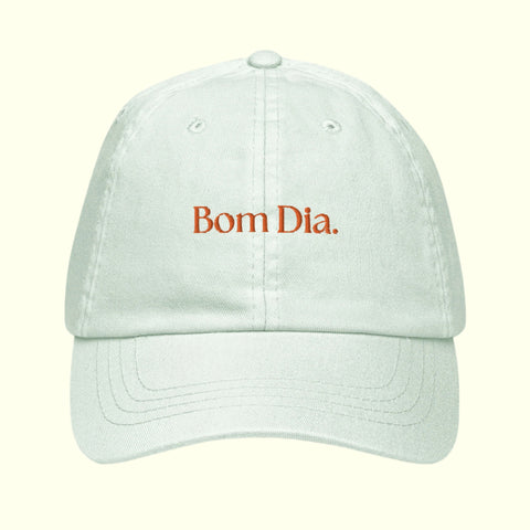 SIGNATURE PASTEL CAP - MINT/ORANGE