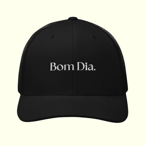 SIGNATURE MESH CAP - BLACK/WHITE