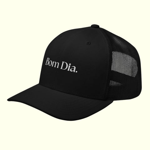 SIGNATURE MESH CAP - BLACK/WHITE