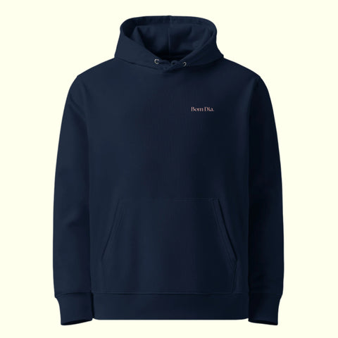 BOUNCING AROUND HOODIE - NAVY/MELON