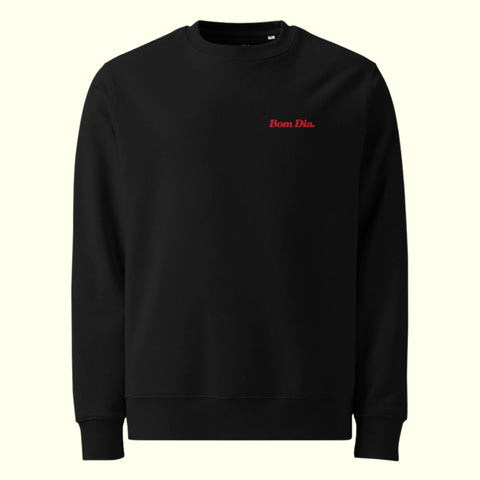 TAKE FIVE COFFEE CREWNECK - BLACK/RED