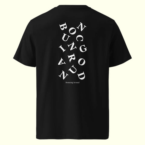 BOUNCING AROUND T-SHIRT - BLACK/WHITE