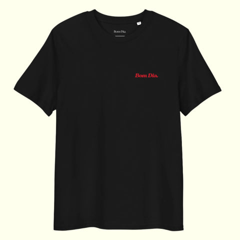 TAKE FIVE COFFEE T-SHIRT - WHITE/RED