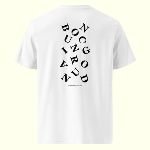 BOUNCING AROUND T-SHIRT - WHITE/BLACK